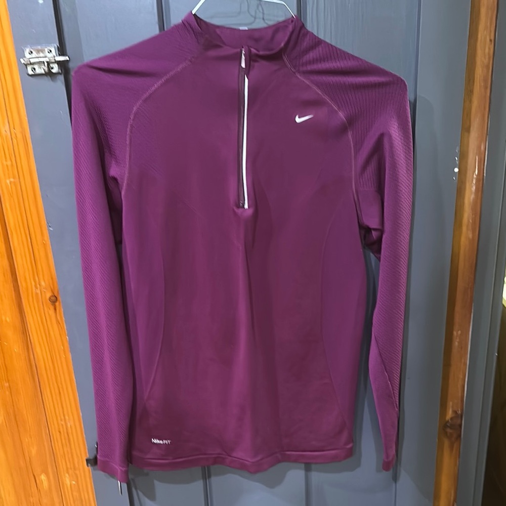 Nike Plum Half-Zip Pullover